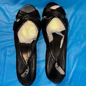 NIB - Cole Haan Air Natalie Wedge - Black - Size 8.5B